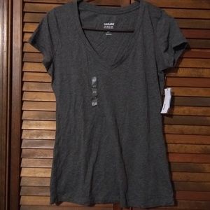 Grey Garage v-neck t-shirt